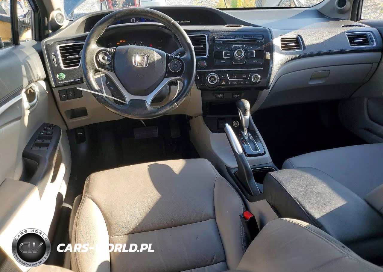 2013 Honda Civic Hybrid L VIN:19XFB4F37DE203073 - 8