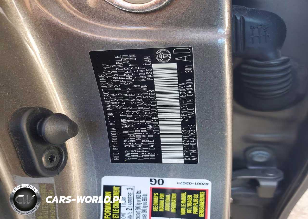 2018 Toyota Corolla Le VIN:2T1BURHEXJC013668 - 13