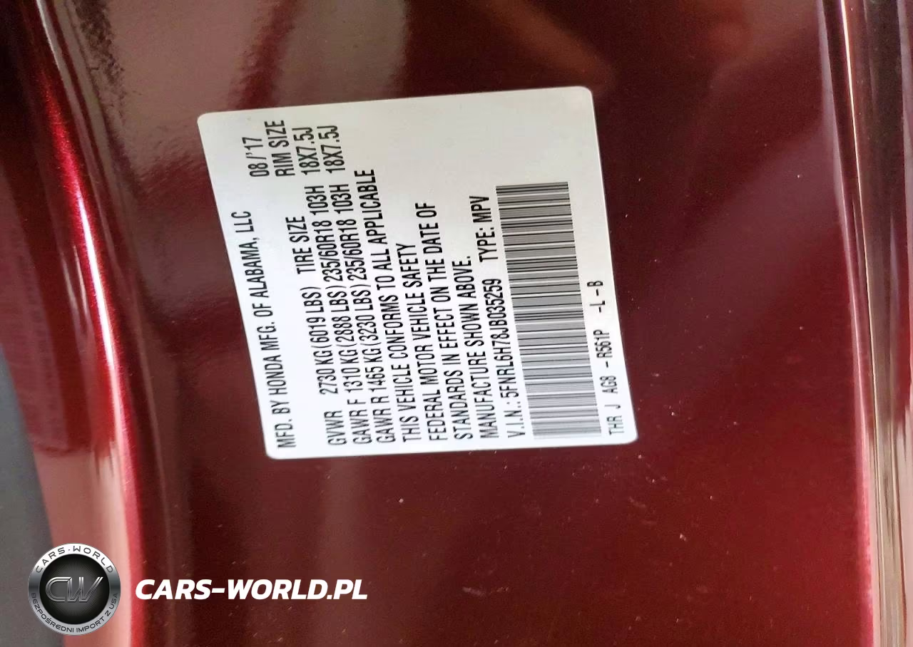 2018 Honda Odyssey Exl VIN:5FNRL6H78JB035259 - 13