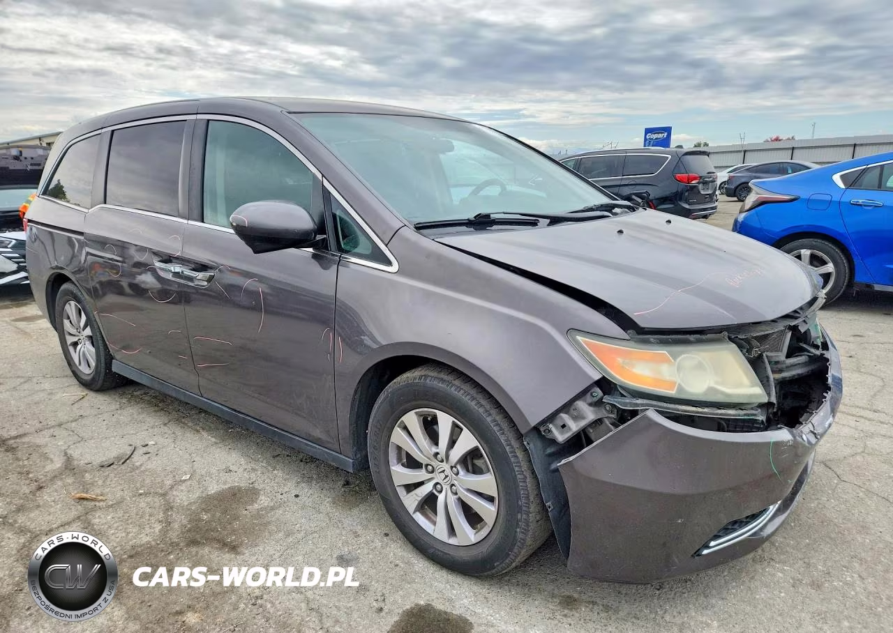 2016 Honda Odyssey Se VIN:5FNRL5H34GB038000 - 4