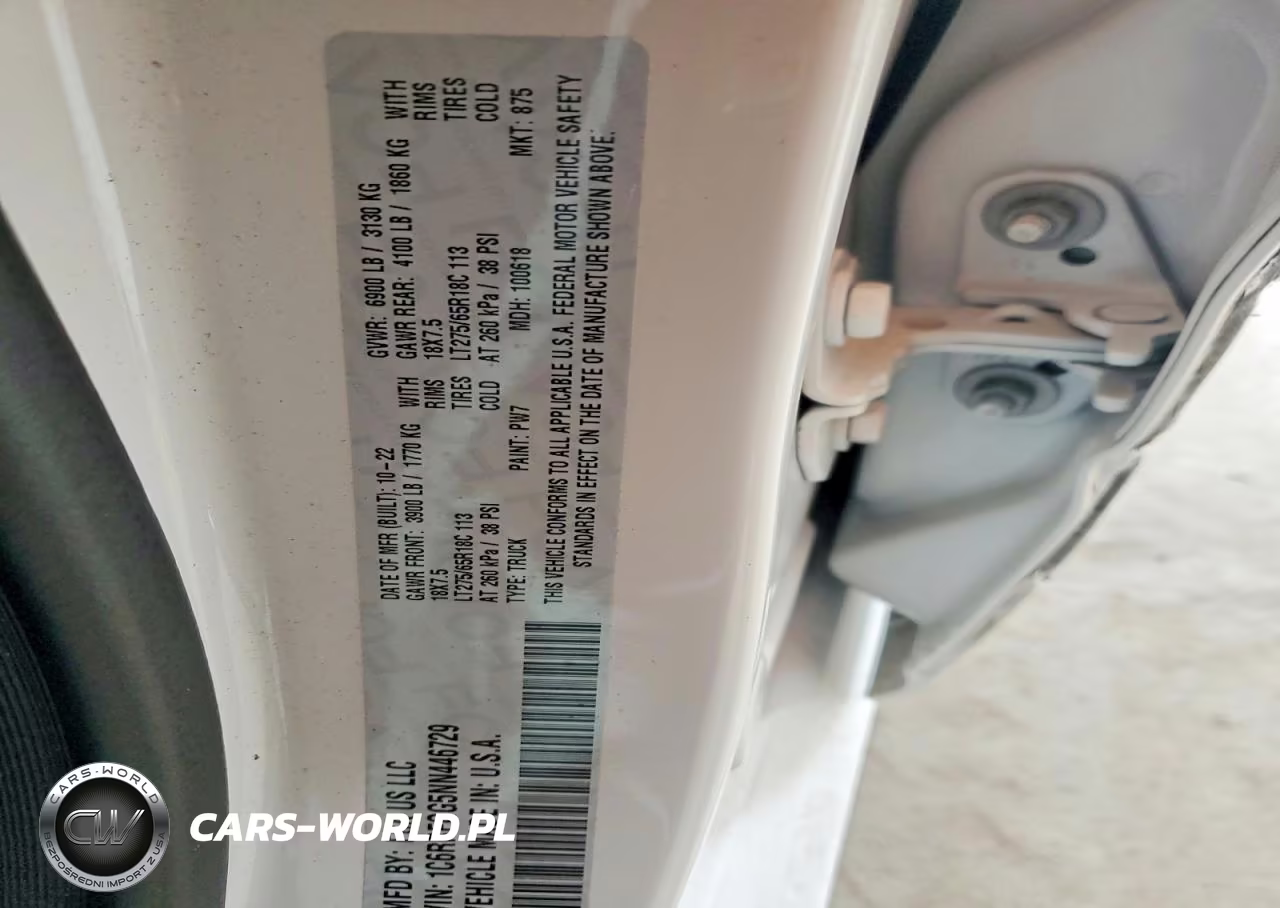 2022 Ram 1500 Tradesman VIN:1C6RRFGG5NN446729 - 12