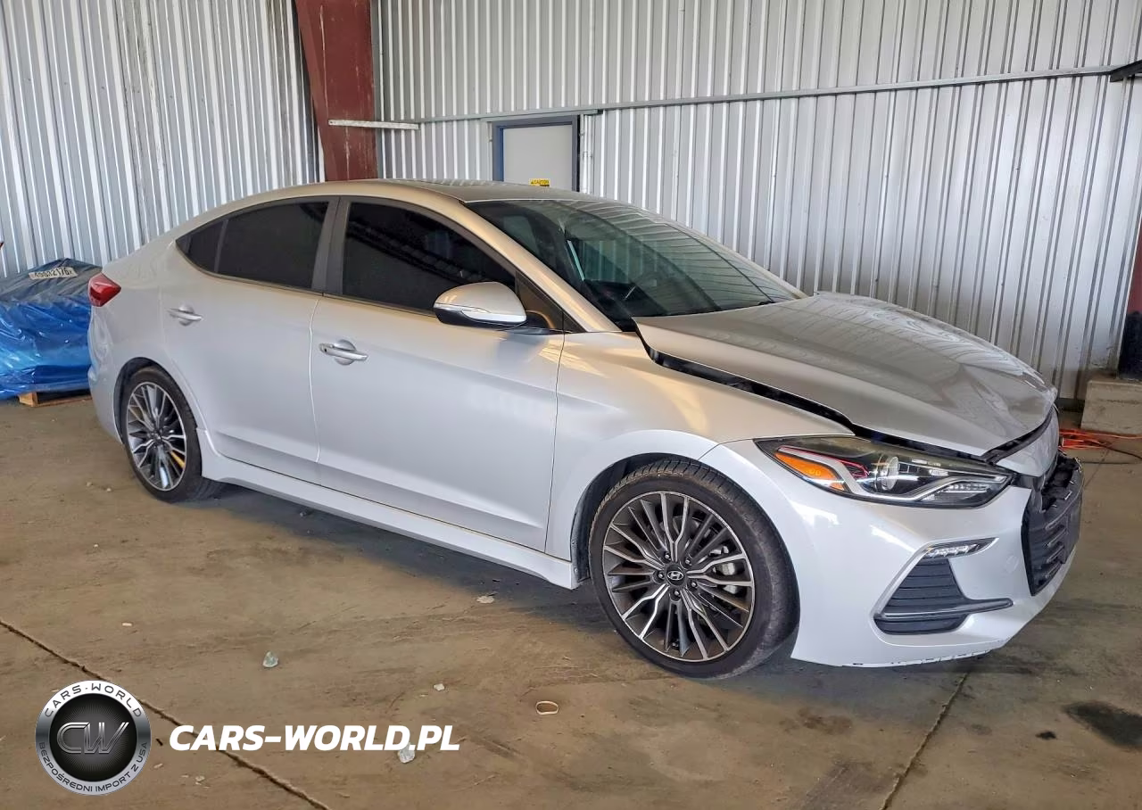 2018 Hyundai Elantra Sport VIN:KMHD04LB4JU519905 - 4