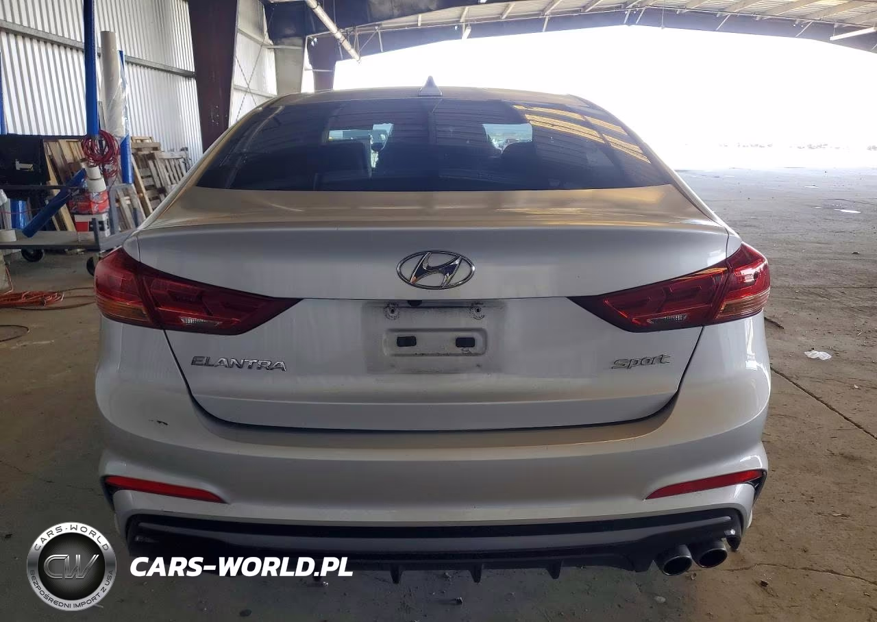 2018 Hyundai Elantra Sport VIN:KMHD04LB4JU519905 - 6