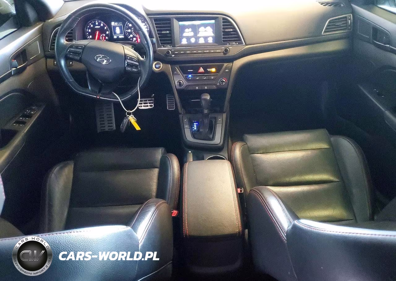 2018 Hyundai Elantra Sport VIN:KMHD04LB4JU519905 - 8
