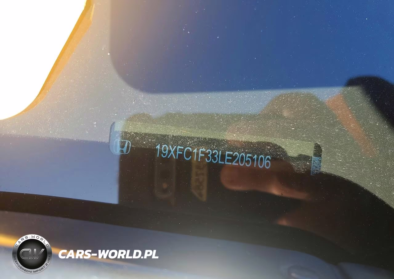 2020 Honda Civic Ex VIN:19XFC1F33LE205106 - 12