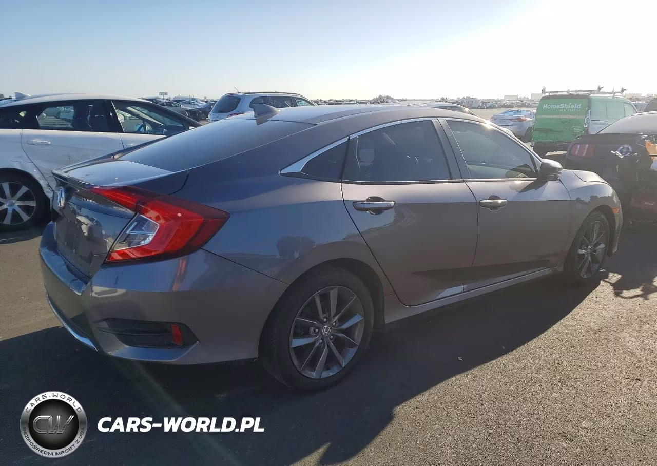 2020 Honda Civic Ex VIN:19XFC1F33LE205106 - 3