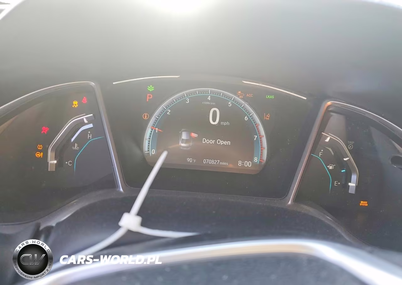 2020 Honda Civic Ex VIN:19XFC1F33LE205106 - 9