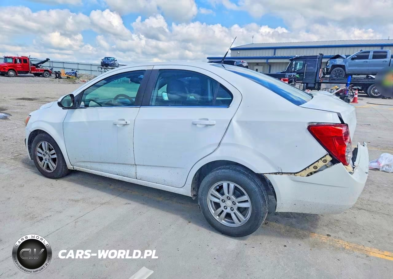 2012 Chevrolet Sonic Lt VIN:1G1JC5SB8C4198226 - 2