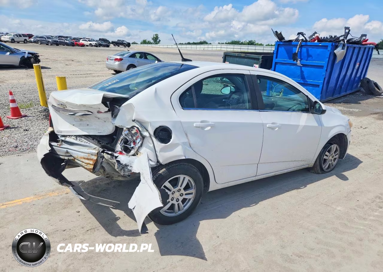 2012 Chevrolet Sonic Lt VIN:1G1JC5SB8C4198226 - 3