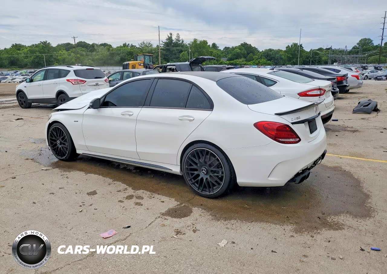 2016 Mercedes-Benz C 450 4Matic Amg VIN:55SWF6EB7GU111001 - 2