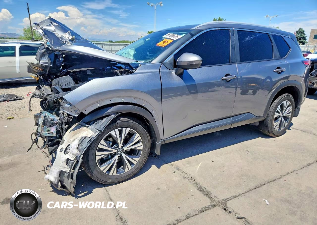 2022 Nissan Rogue Sv VIN:5N1BT3BB4NC718734 - 1