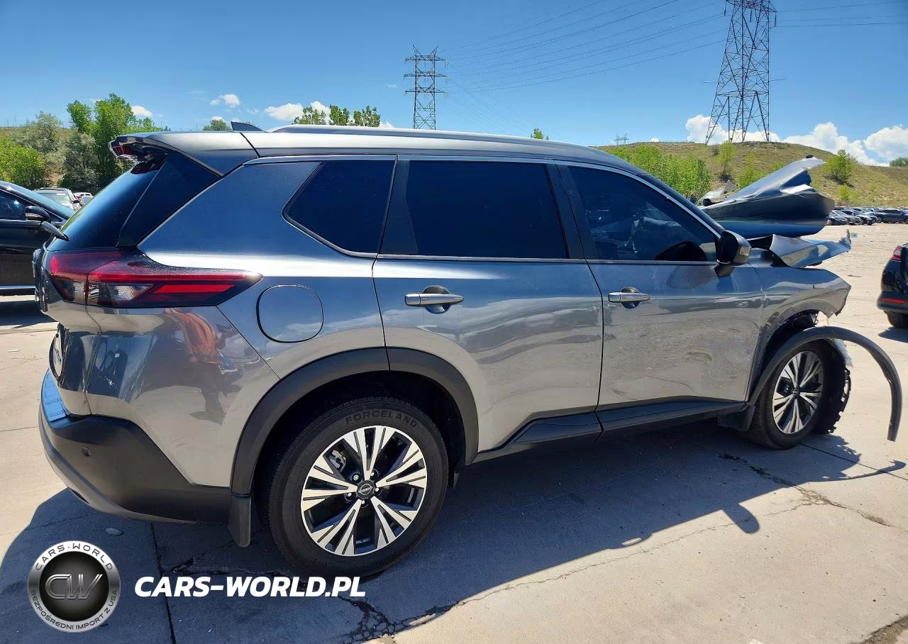 2022 Nissan Rogue Sv VIN:5N1BT3BB4NC718734 - 3