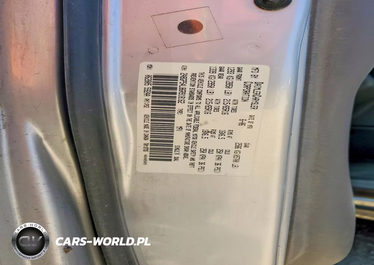 2006 Chrysler Town & Country Touring VIN:2A8GP54L86R918162 - 13