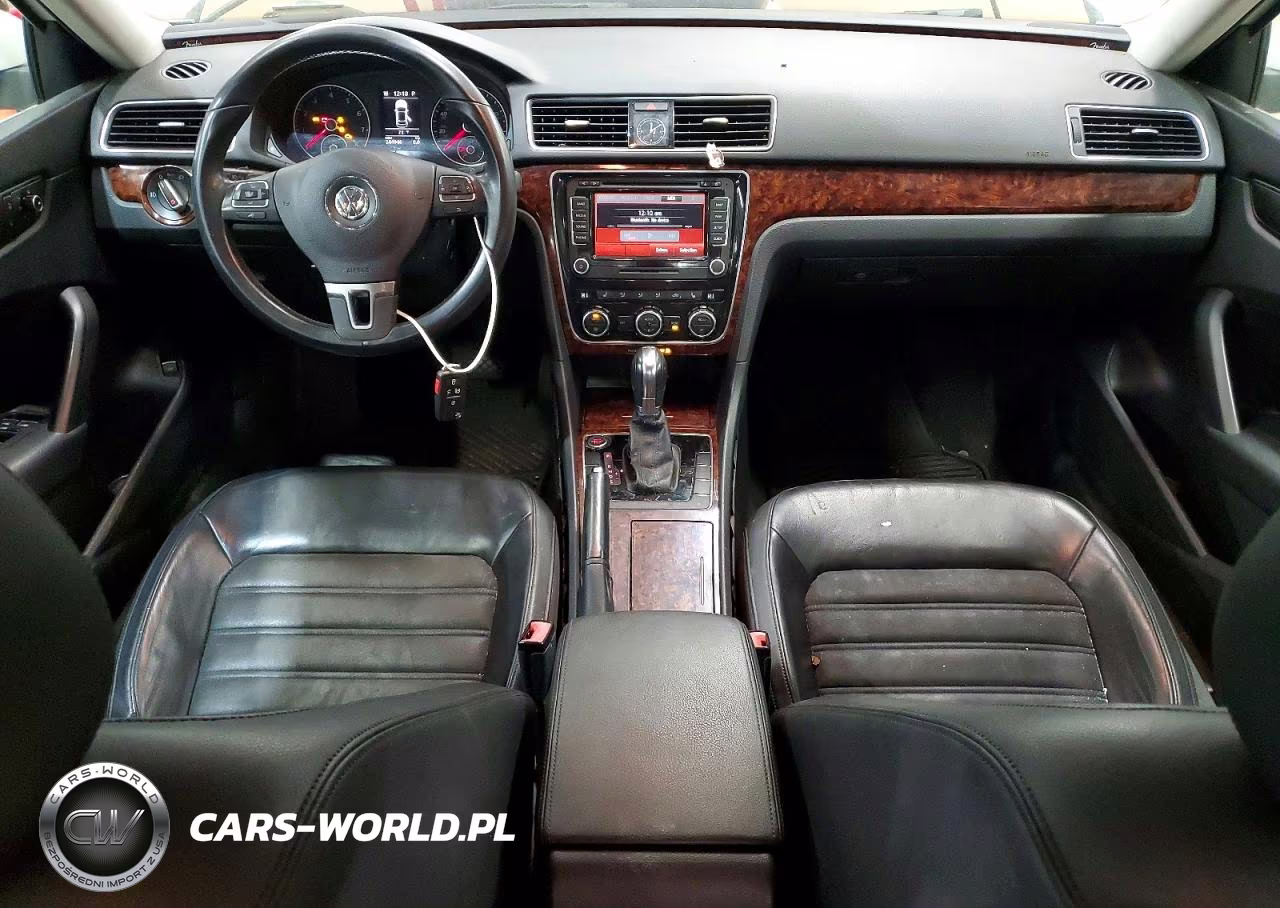 2012 Volkswagen Passat Sel VIN:1VWCM7A35CC083850 - 8