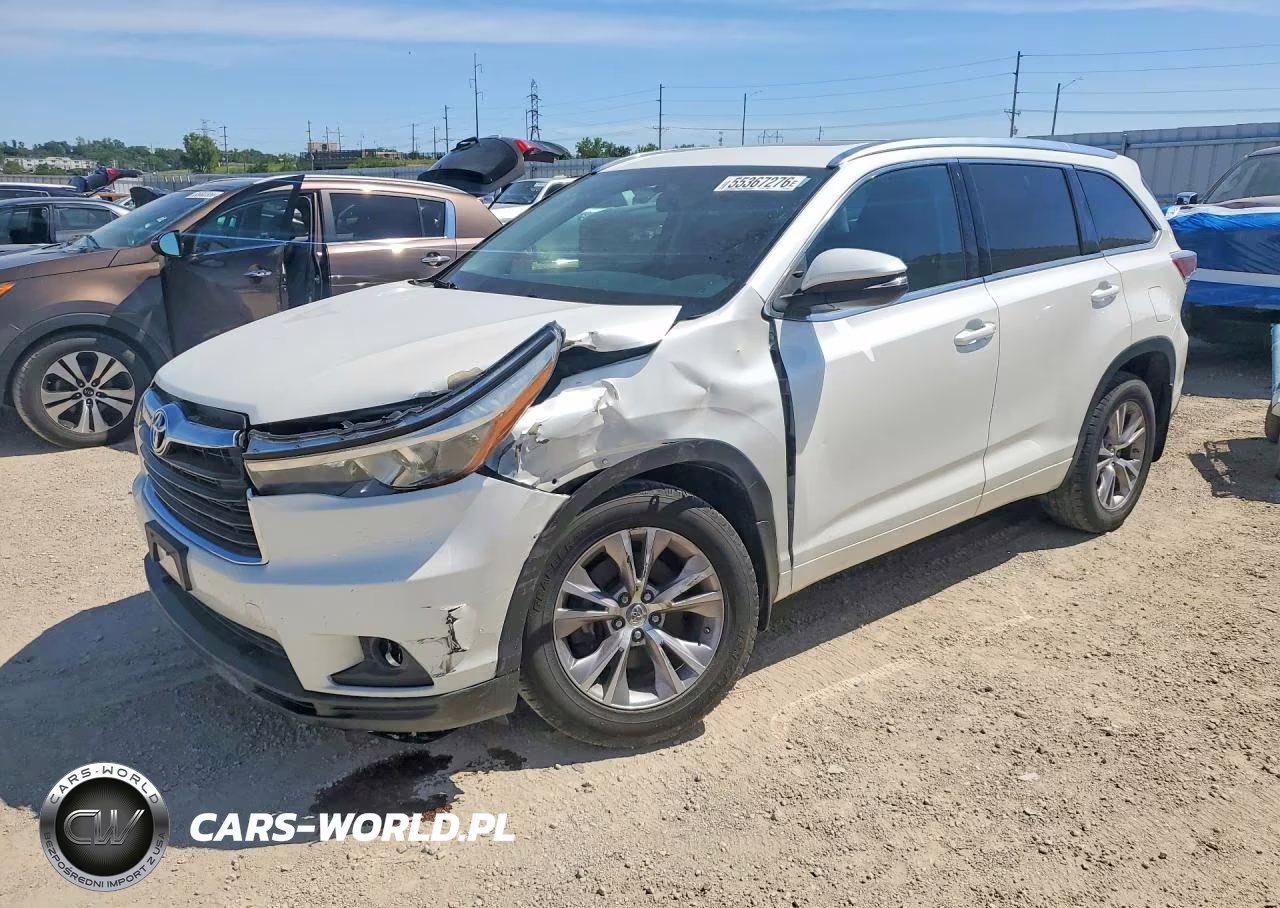 2015 Toyota Highlander Xle – zdjęcie 1 z 13