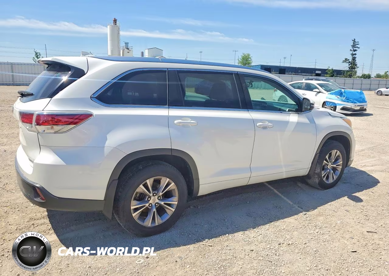 2015 Toyota Highlander Xle VIN:5TDJKRFH0FS145903 - 3