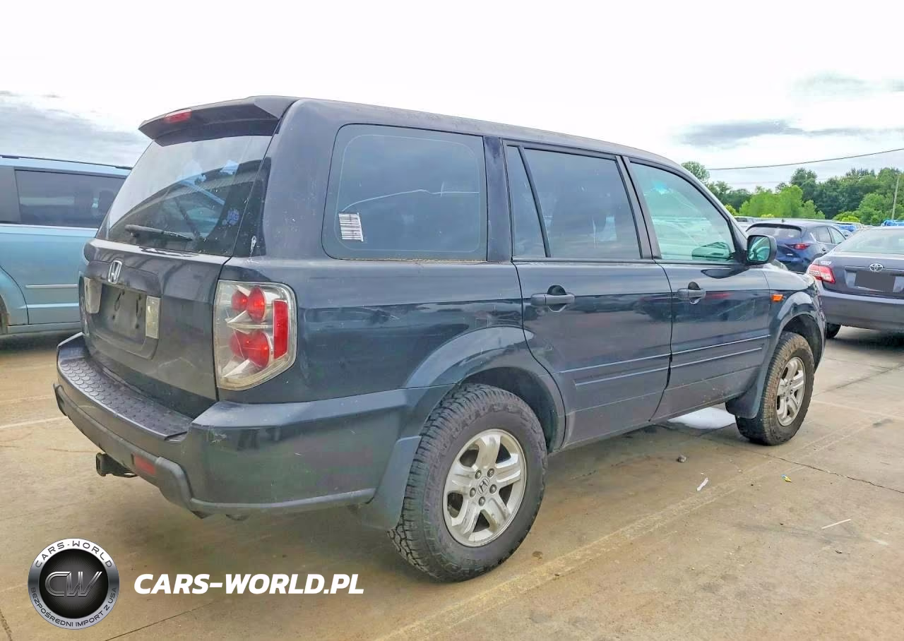 2006 Honda Pilot Lx VIN:5FNYF28146B038464 - 3