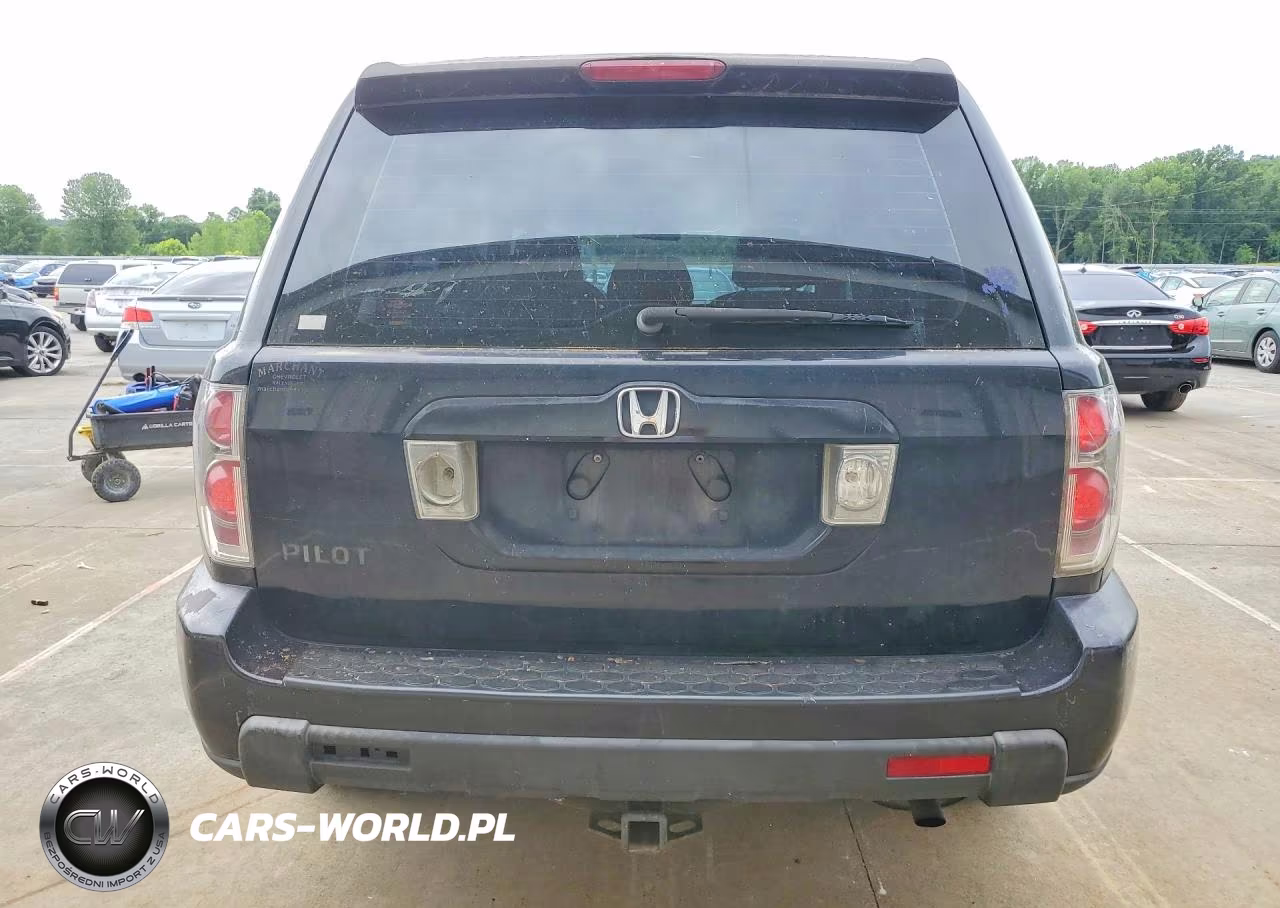 2006 Honda Pilot Lx VIN:5FNYF28146B038464 - 6