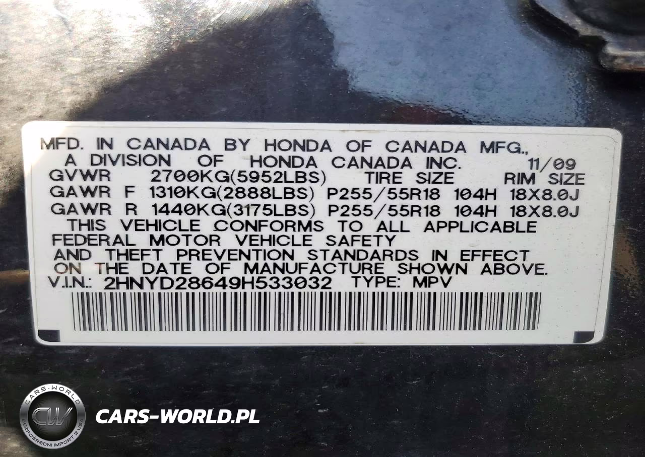 2009 Acura Mdx Technology VIN:2HNYD28649H533032 - 14