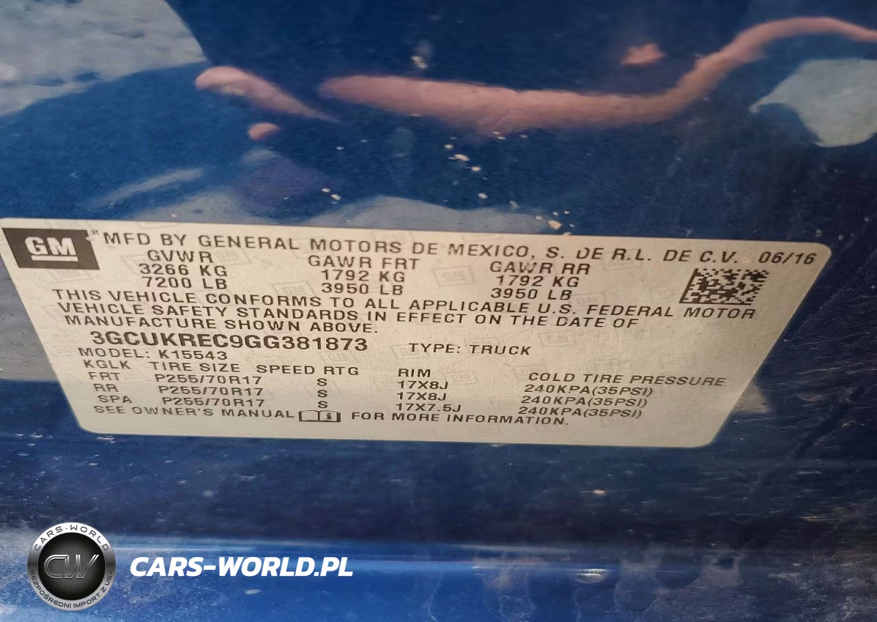 2016 Chevrolet Silverado K1500 Lt VIN:3GCUKREC9GG381873 - 12