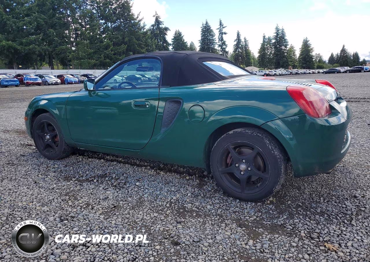 2002 Toyota Mr2 Spyder VIN:JTDFR320620043081 - 2