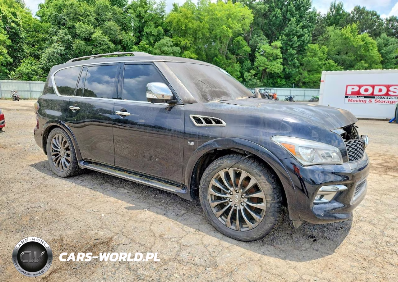 2017 Infiniti Qx80 Limited VIN:JN8AZ2NE8H9156261 - 4