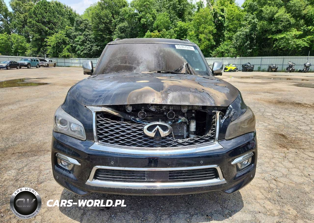2017 Infiniti Qx80 Limited VIN:JN8AZ2NE8H9156261 - 5