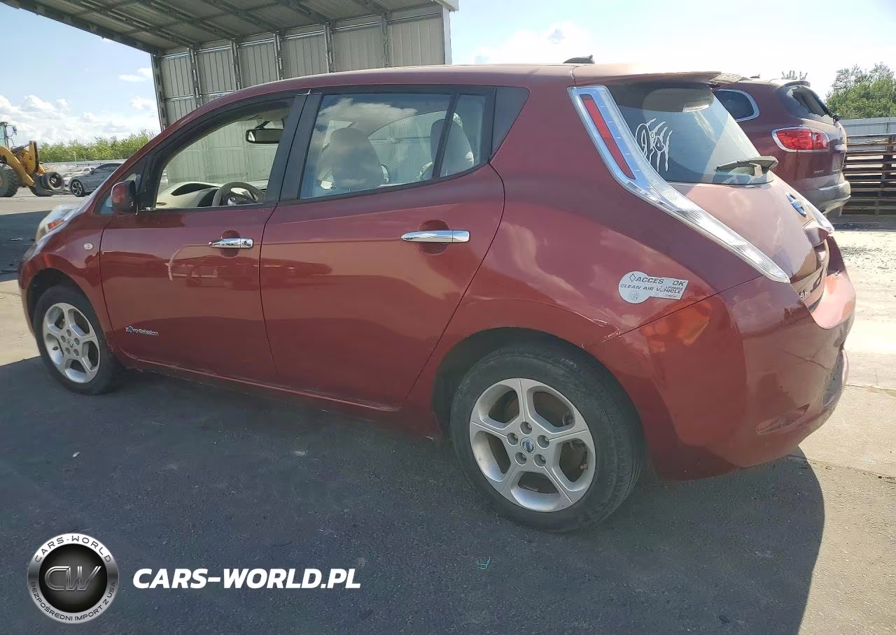 2011 Nissan Leaf Sv VIN:JN1AZ0CP9BT001638 - 2