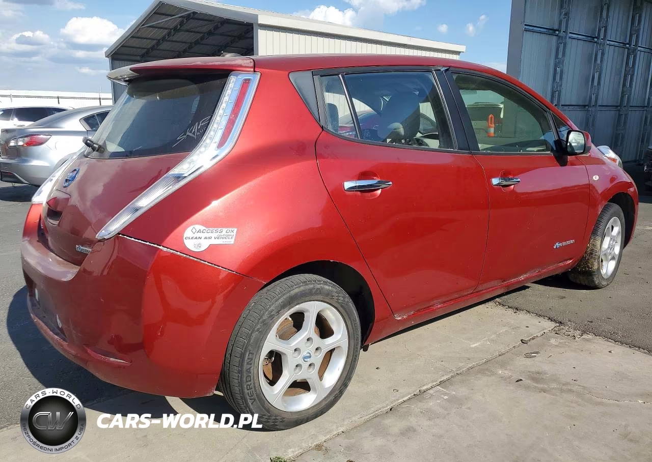 2011 Nissan Leaf Sv VIN:JN1AZ0CP9BT001638 - 3