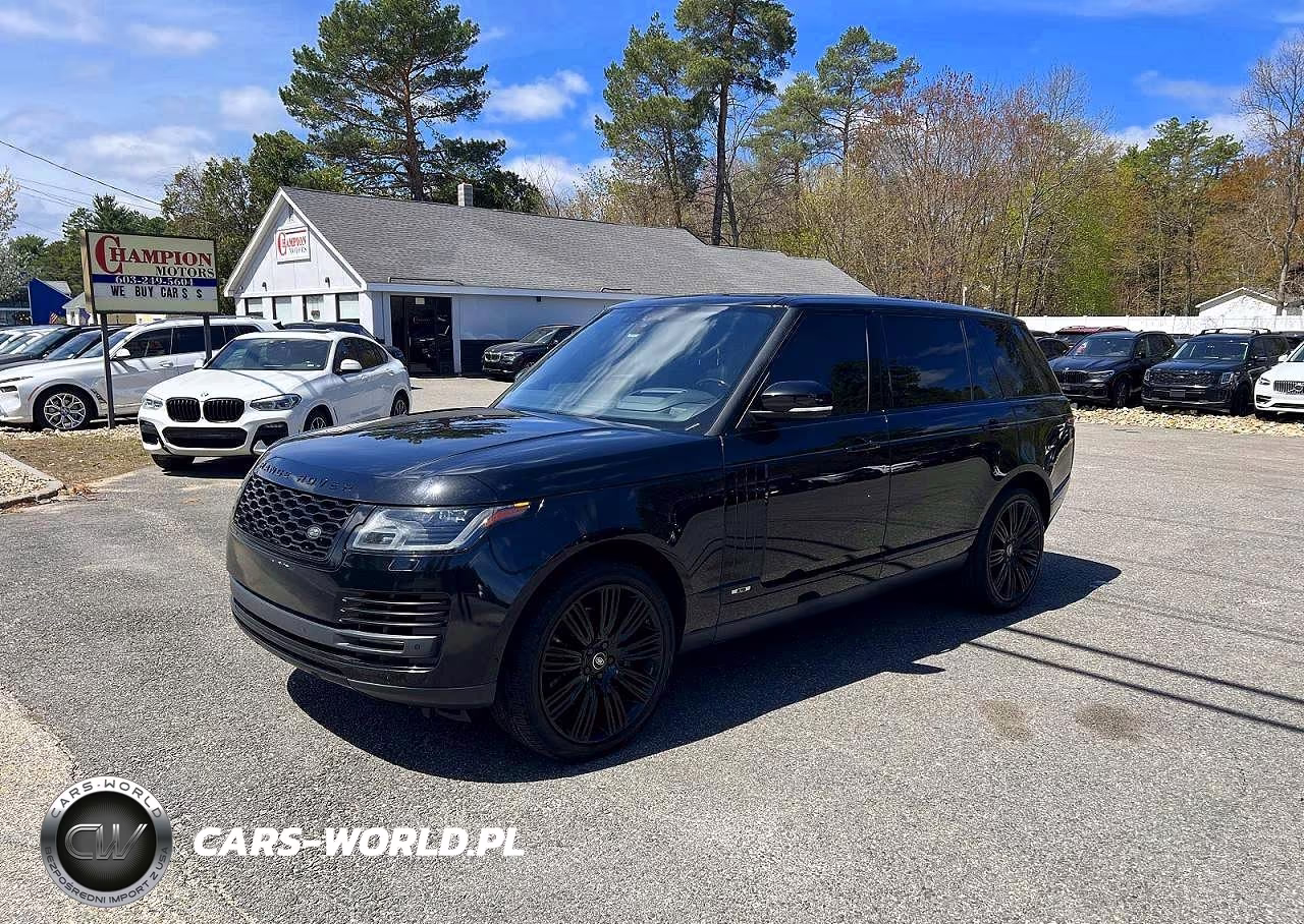 2019 Land Rover Range Rover Supercharged VIN:SALGS5RE3KA561190 - 2