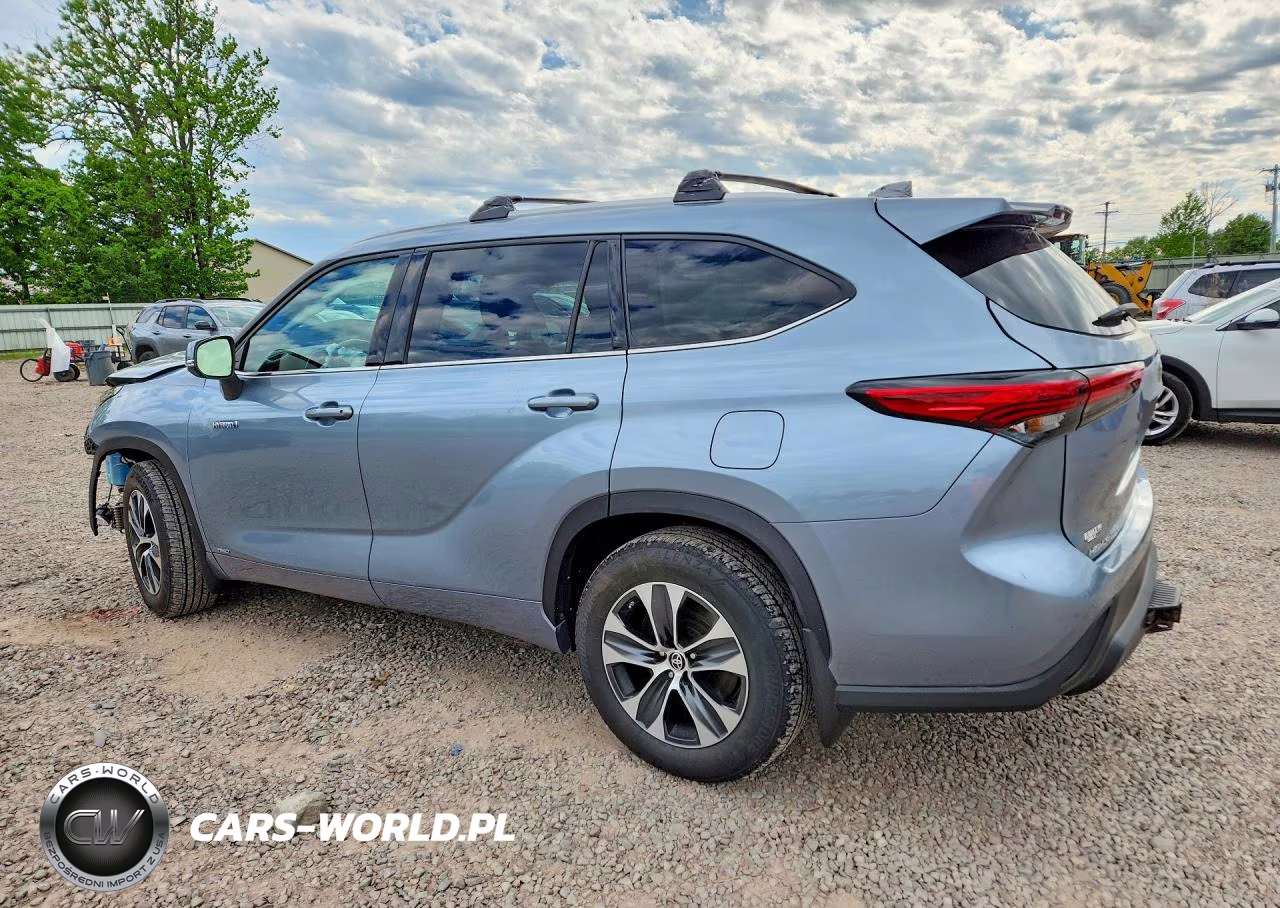 2021 Toyota Highlander Hybrid Xle VIN:5TDGBRCH9MS061591 - 2