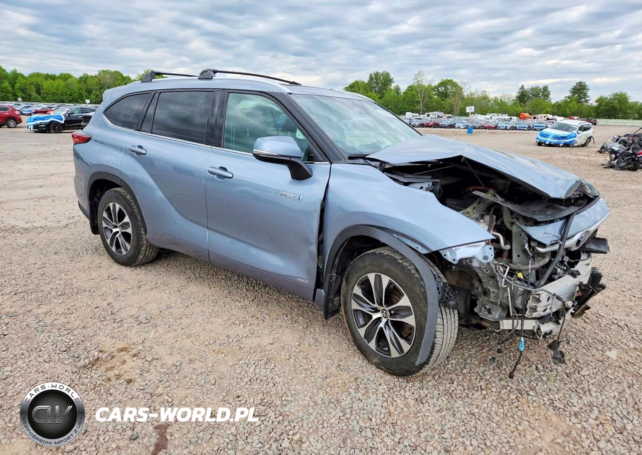 2021 Toyota Highlander Hybrid Xle VIN:5TDGBRCH9MS061591 - 4