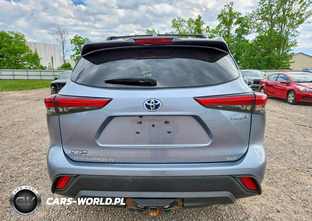 2021 Toyota Highlander Hybrid Xle VIN:5TDGBRCH9MS061591 - 6