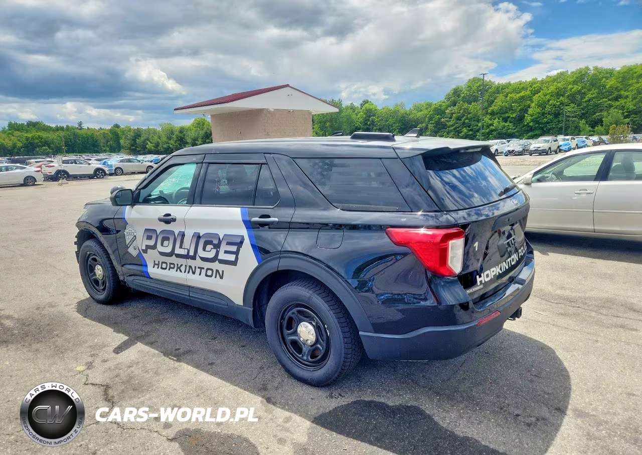 2023 Ford Explorer Police Interceptor VIN:1FM5K8AW6PNA04466 - 2