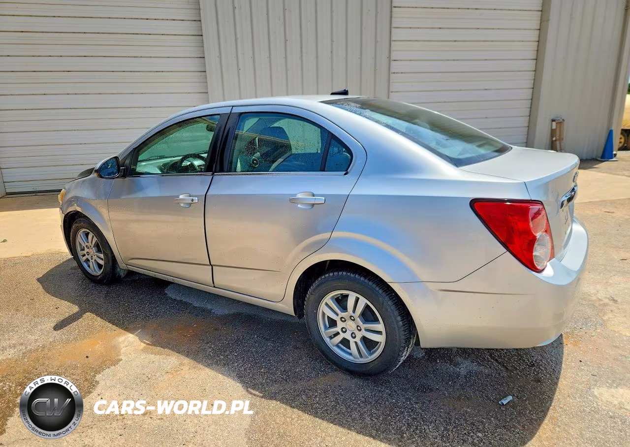 2012 Chevrolet Sonic Lt VIN:1G1JC5SH2C4108024 - 2