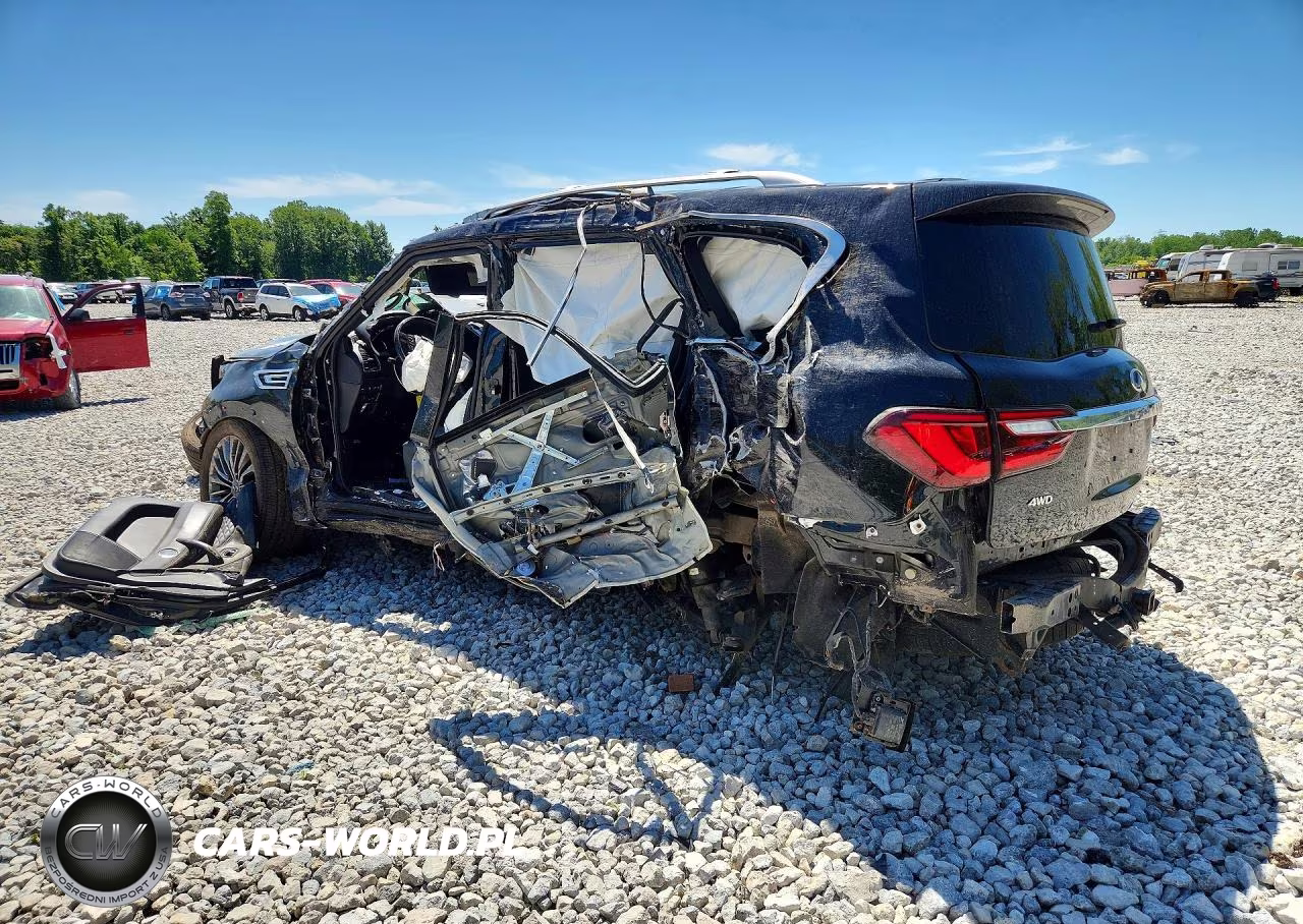 2021 Infiniti Qx80 Sensory VIN:JN8AZ2BEXM9272527 - 2