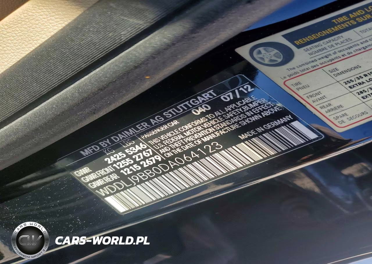 2013 Mercedes-Benz Cls 550 4Matic VIN:WDDLJ9BB0DA064123 - 12