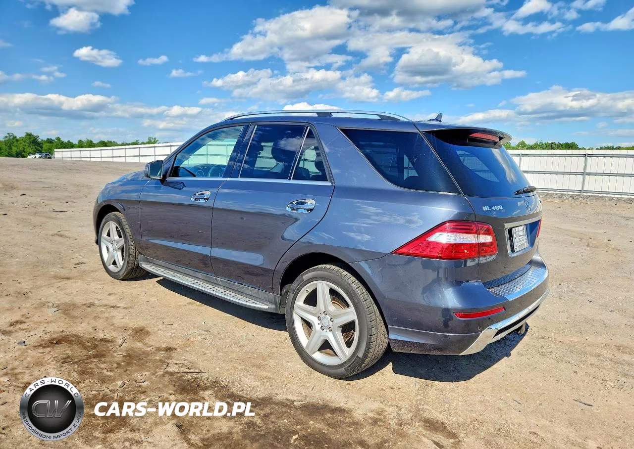 2015 Mercedes-Benz Ml 400 4Matic VIN:4JGDA5GB2FA496534 - 2