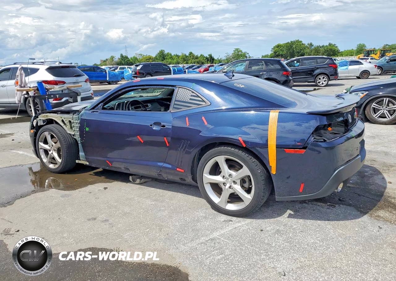 2015 Chevrolet Camaro Lt VIN:2G1FD1E33F9216844 - 2