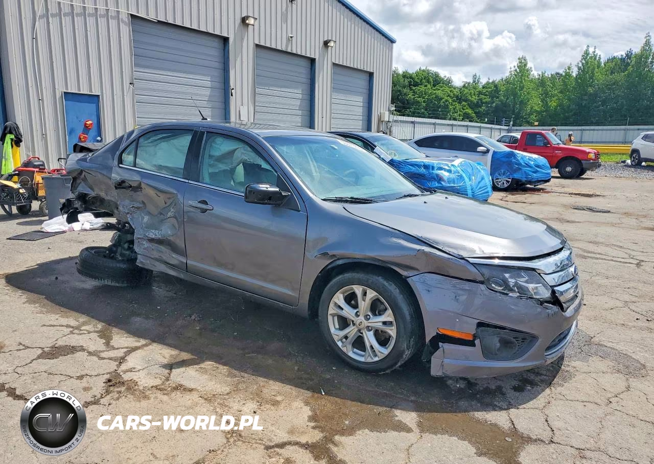 2012 Ford Fusion Se VIN:3FAHP0HA9CR254585 - 4