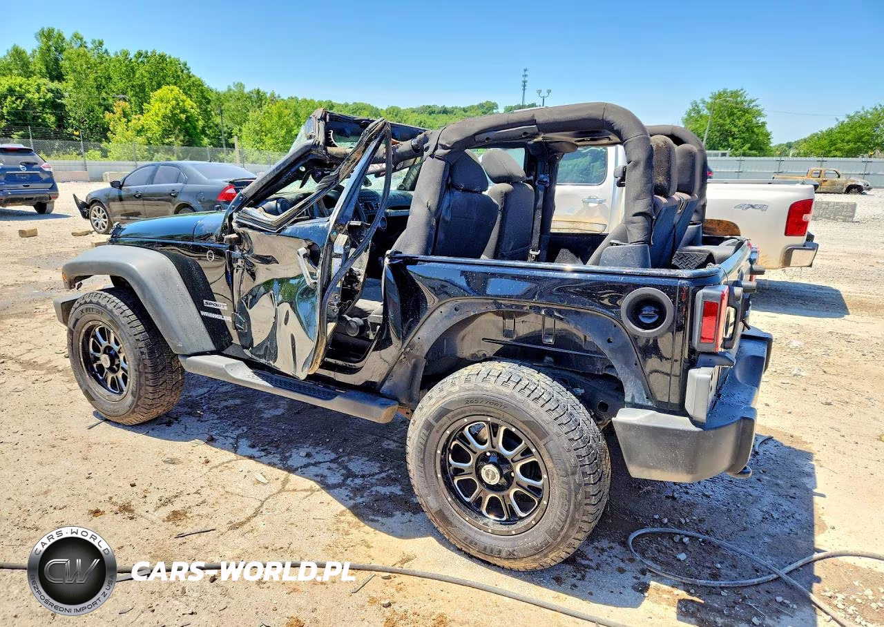 2012 Jeep Wrangler Sport VIN:1C4AJWAG4CL193286 - 2
