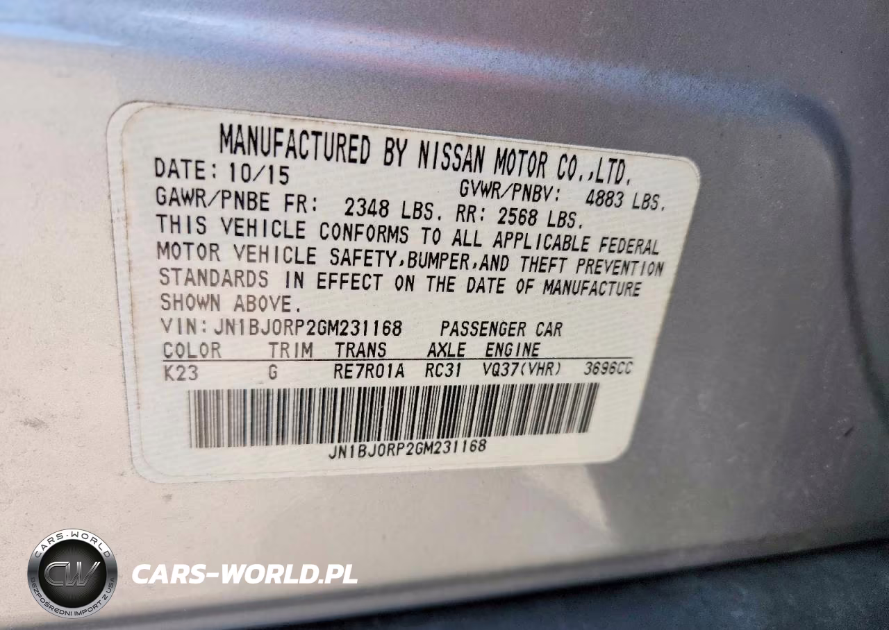 2016 Infiniti Qx50 VIN:JN1BJ0RP2GM231168 - 13