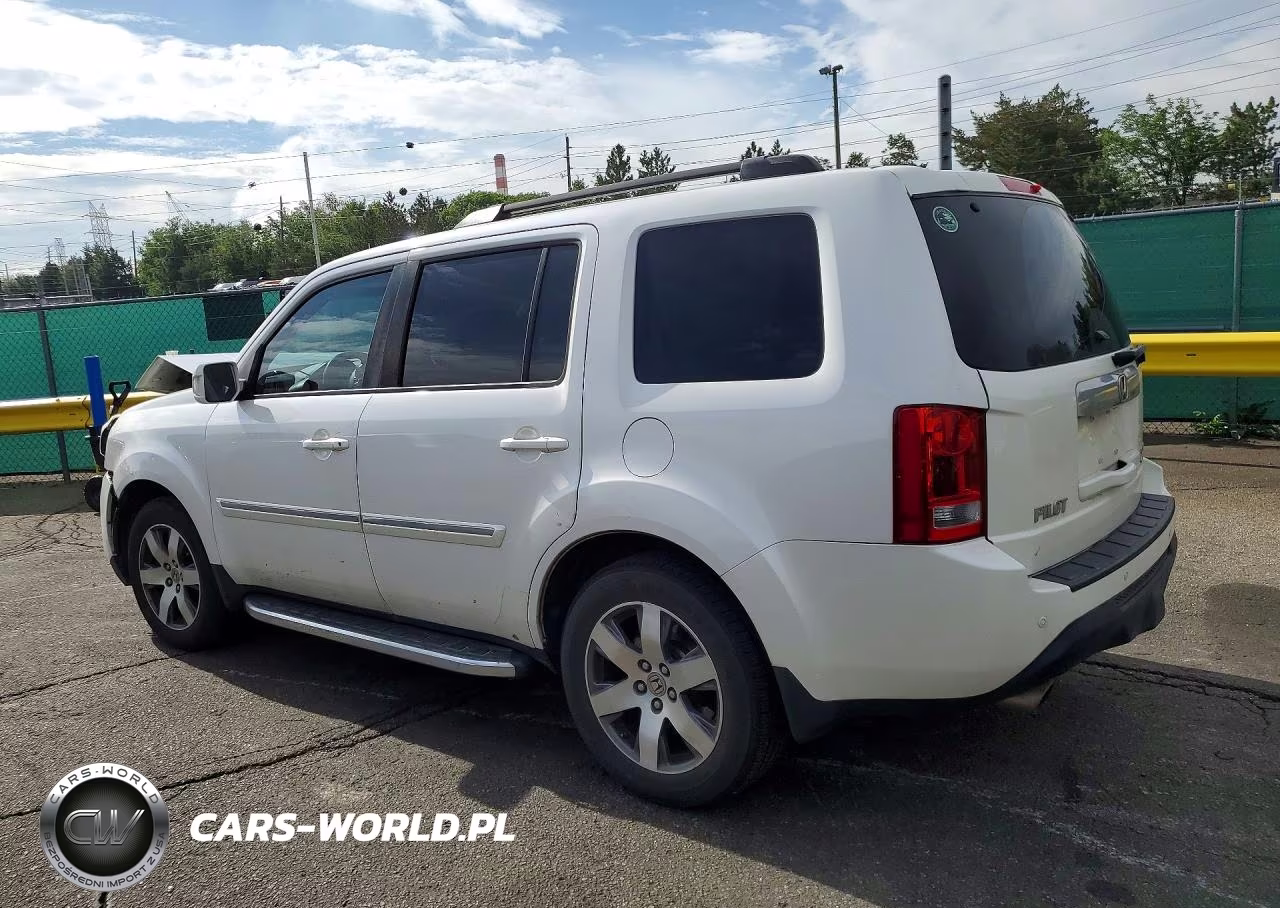 2013 Honda Pilot Touring VIN:5FNYF4H97DB061865 - 2