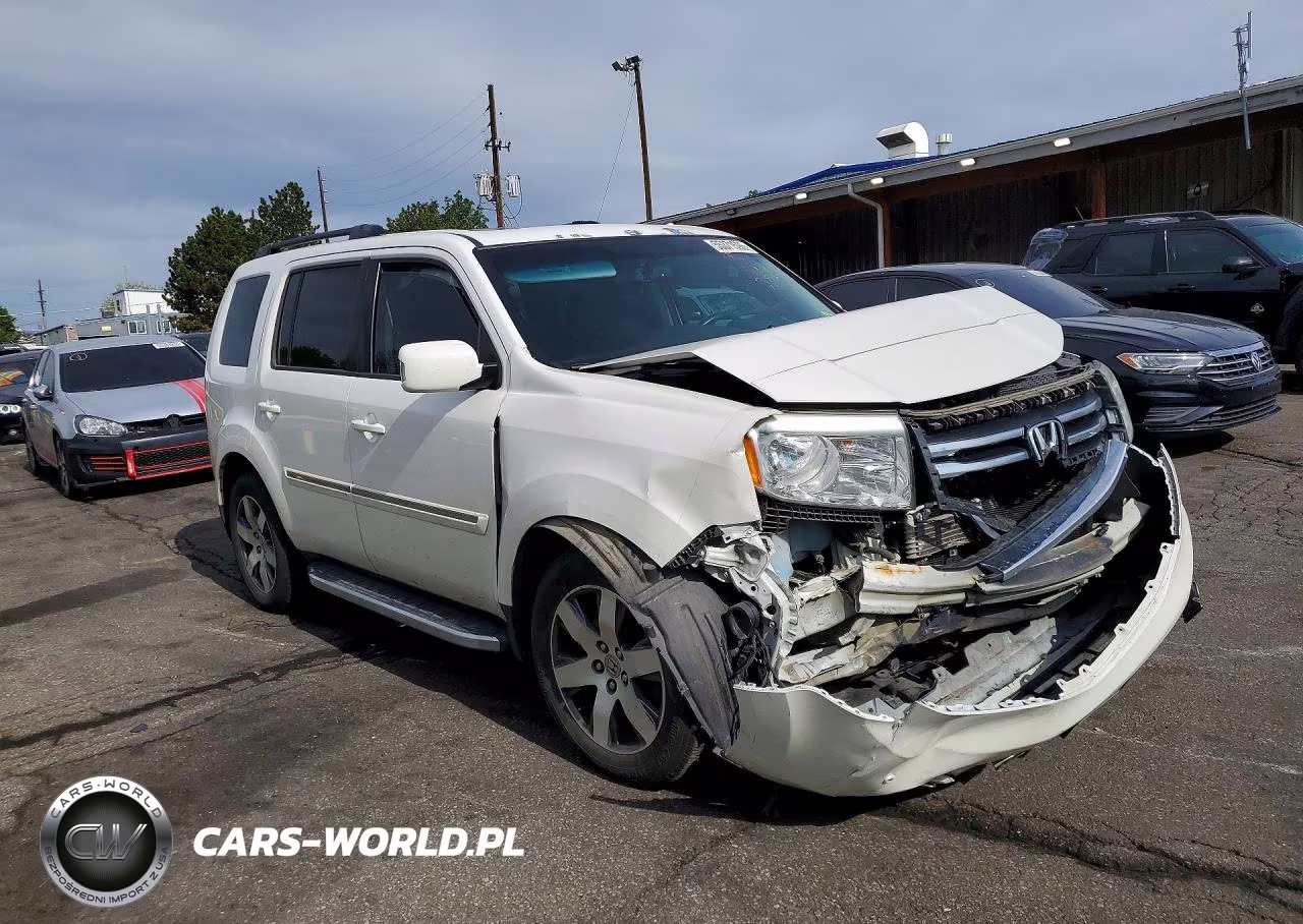 2013 Honda Pilot Touring VIN:5FNYF4H97DB061865 - 4