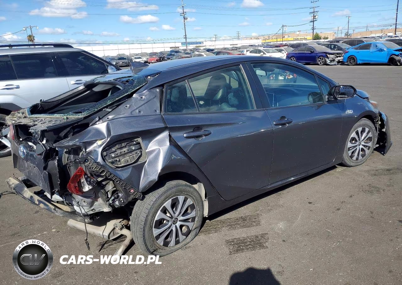 2022 Toyota Prius Prime Xle VIN:JTDKAMFP8N3215794 - 3