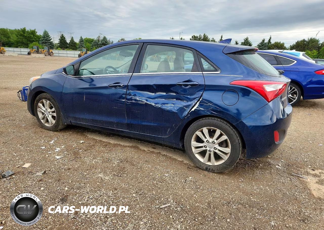 2013 Hyundai Elantra Gt Base VIN:KMHD35LE9DU061791 - 2
