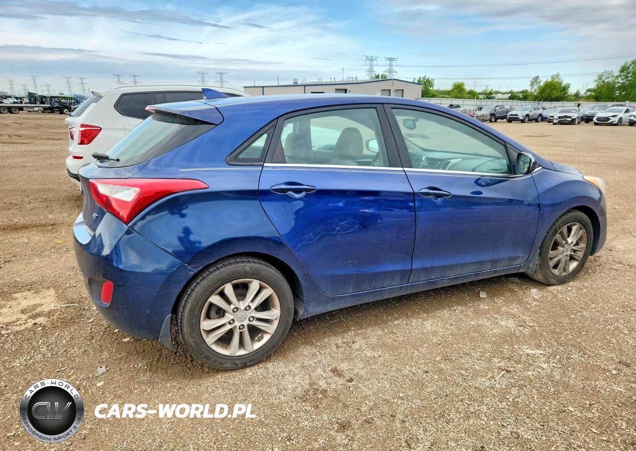 2013 Hyundai Elantra Gt Base VIN:KMHD35LE9DU061791 - 3