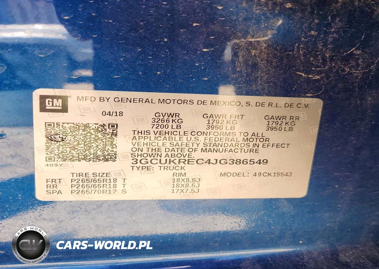2018 Chevrolet Silverado K1500 Lt VIN:3GCUKREC4JG386549 - 12