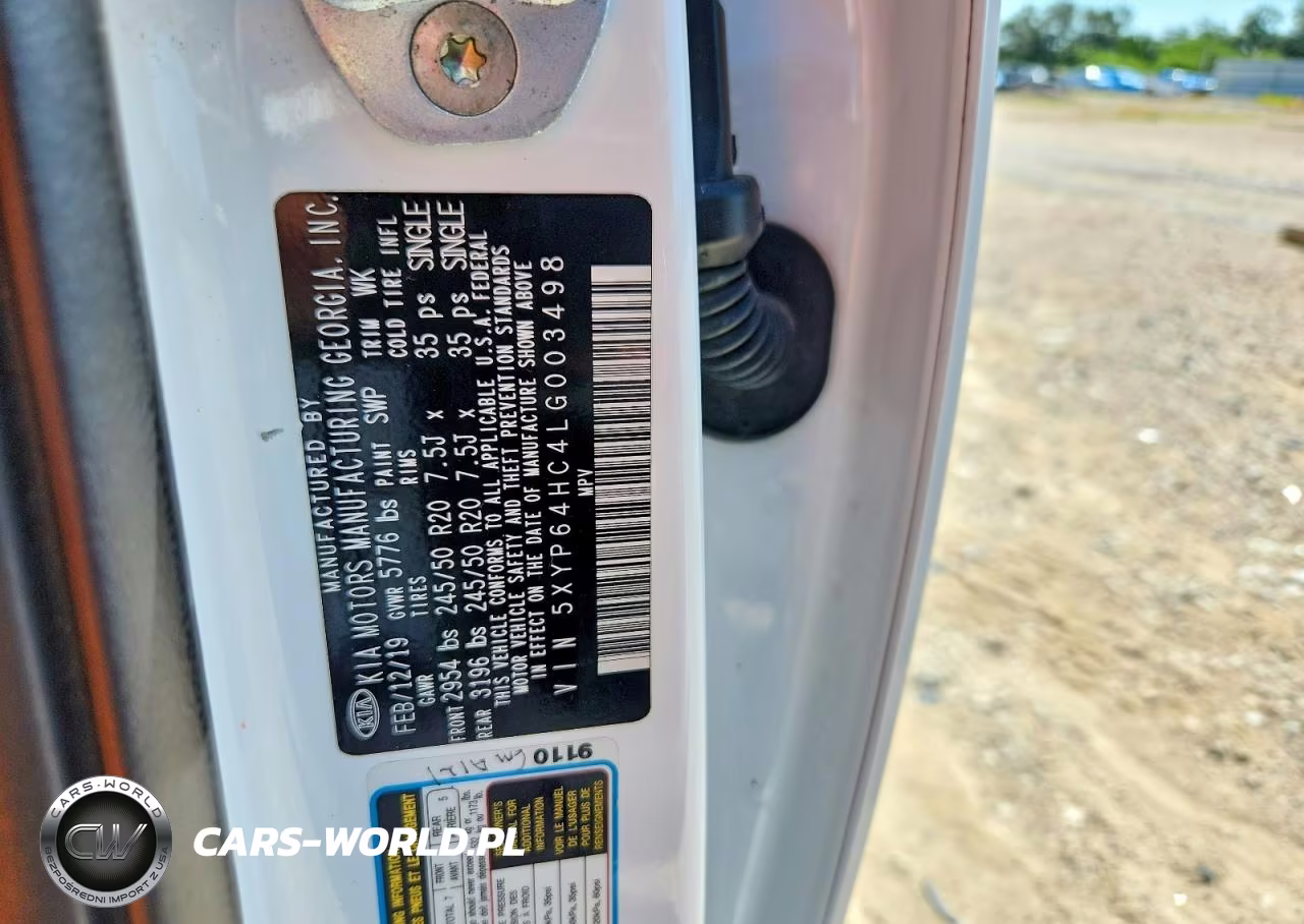 2020 Kia Telluride S VIN:5XYP64HC4LG003498 - 13