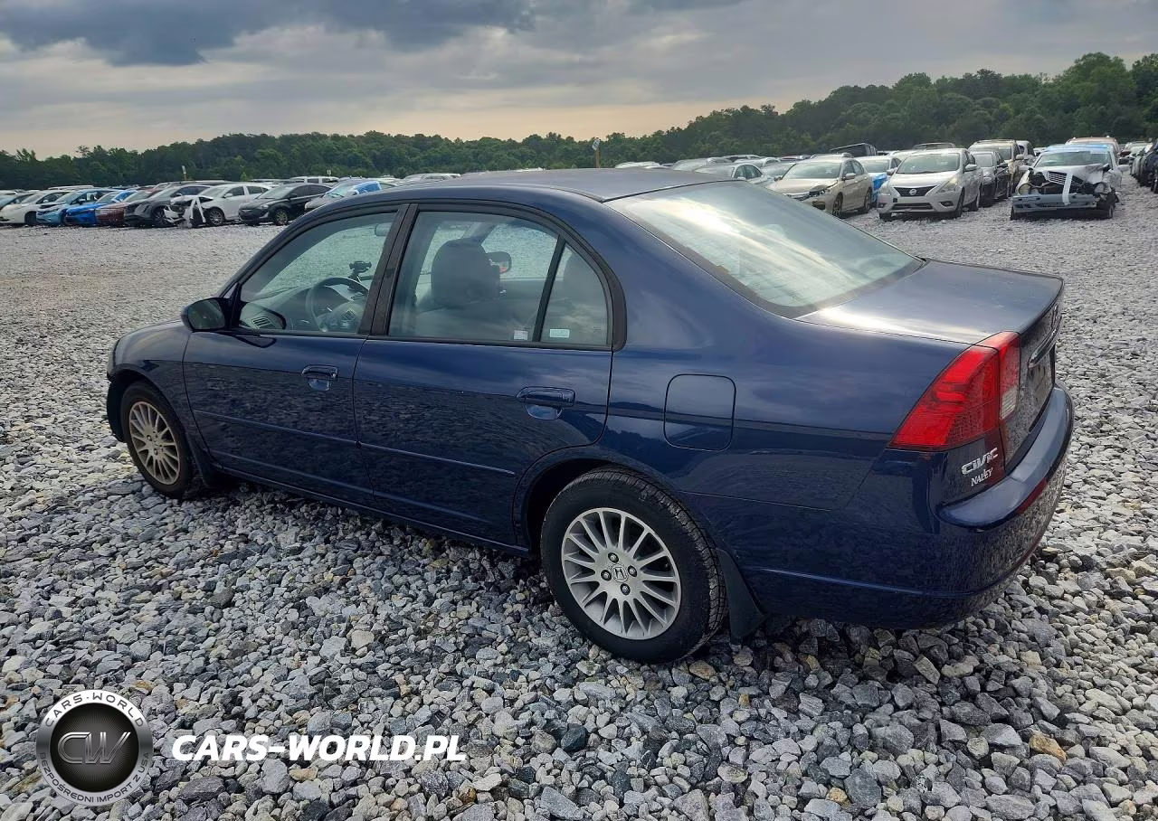 2003 Honda Civic Ex VIN:2HGES267X3H607315 - 2
